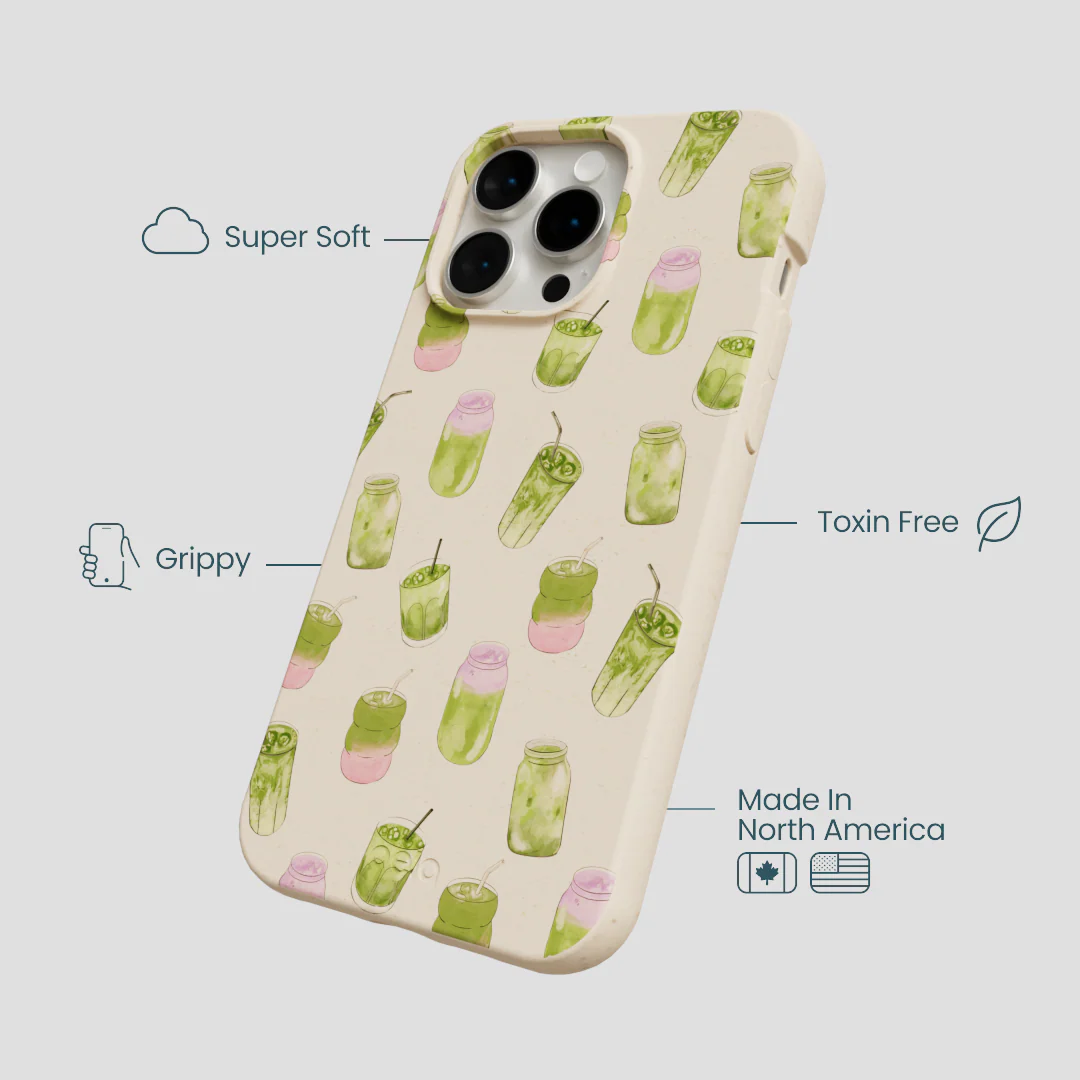 Seashell Matcha Love iPhone 14 Pro Max Case - Image 4