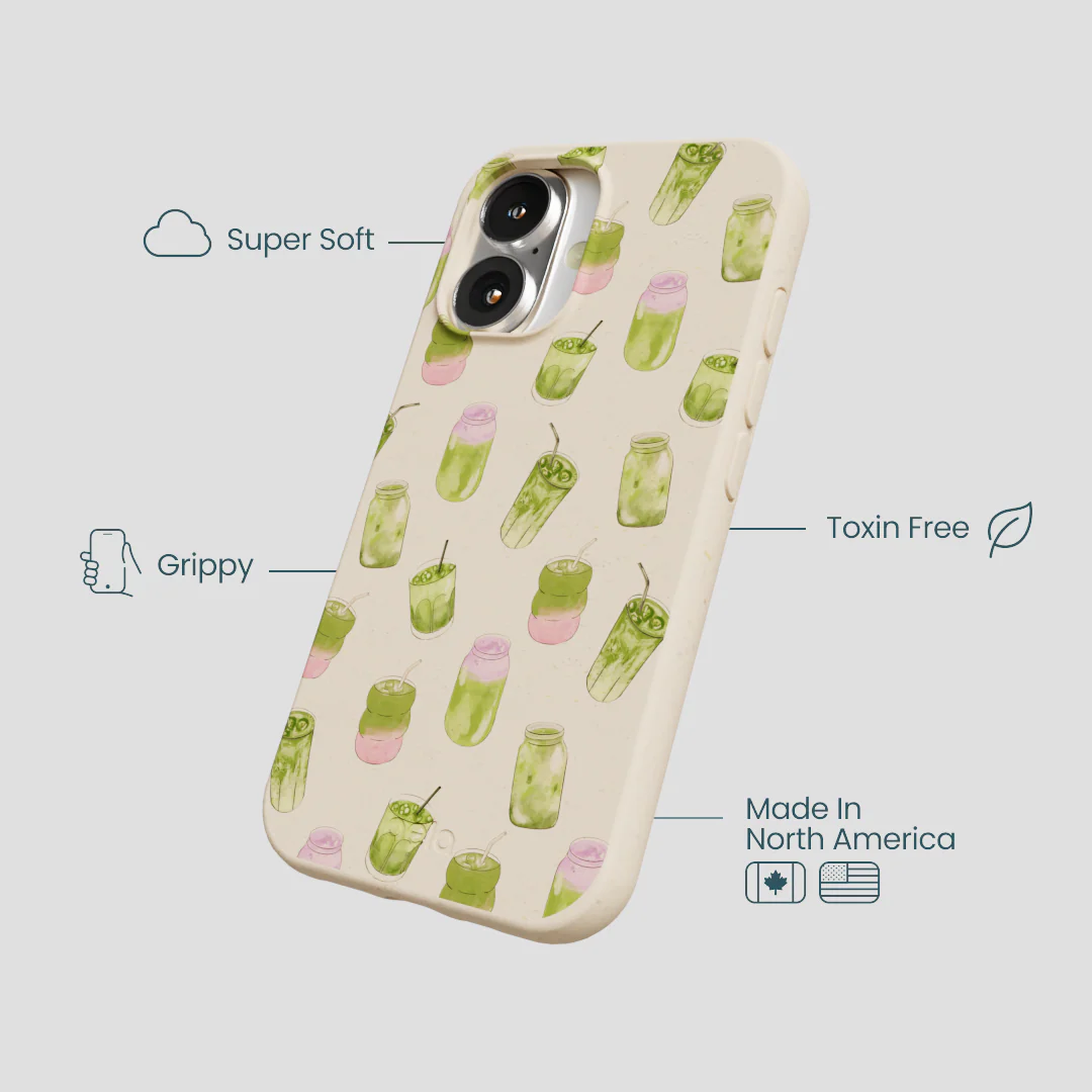 Seashell Matcha Love iPhone 16 Case - Image 4