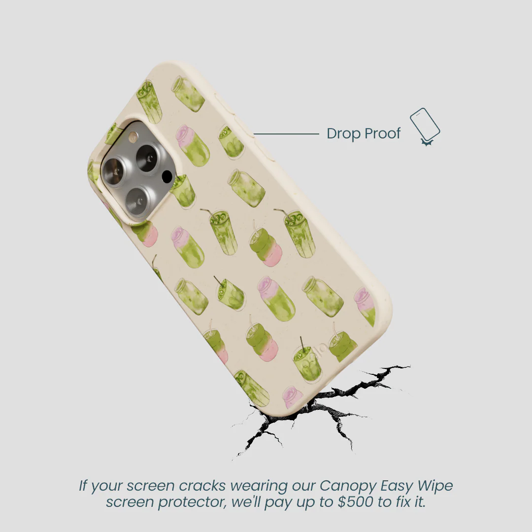 Seashell Matcha Love iPhone 16 Pro Case - Image 5