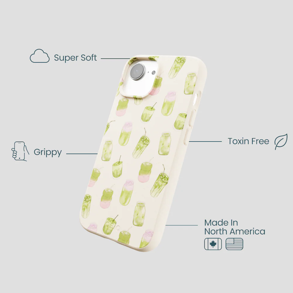 Seashell Matcha Love iPhone 16e/17e Case - Image 4