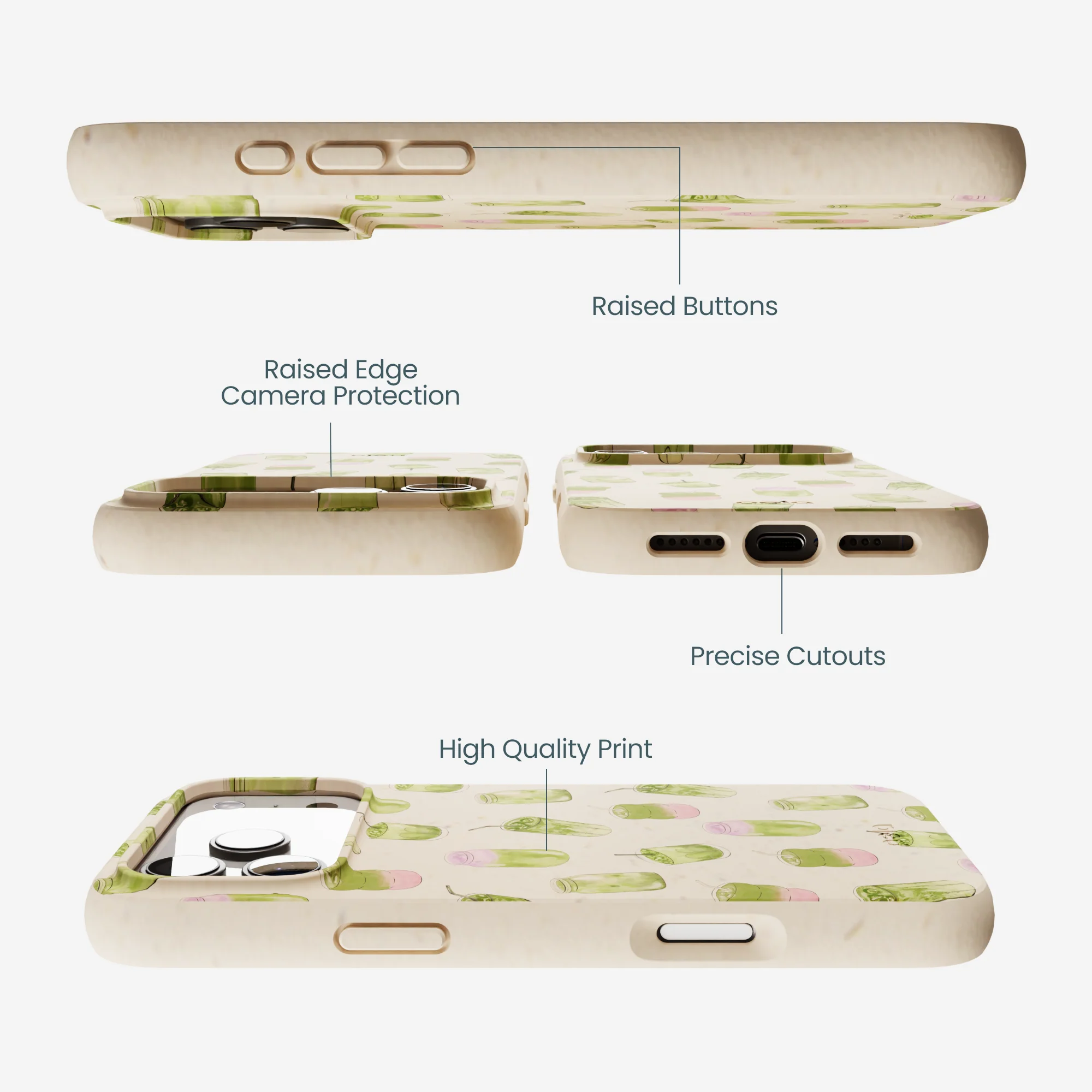 Seashell Matcha Love iPhone 17 Pro Max Case - Image 3