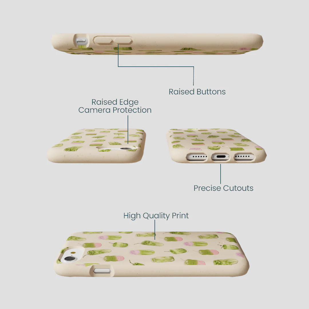 Seashell Matcha Love iPhone 6/6s/7/8/SE Case - Image 3