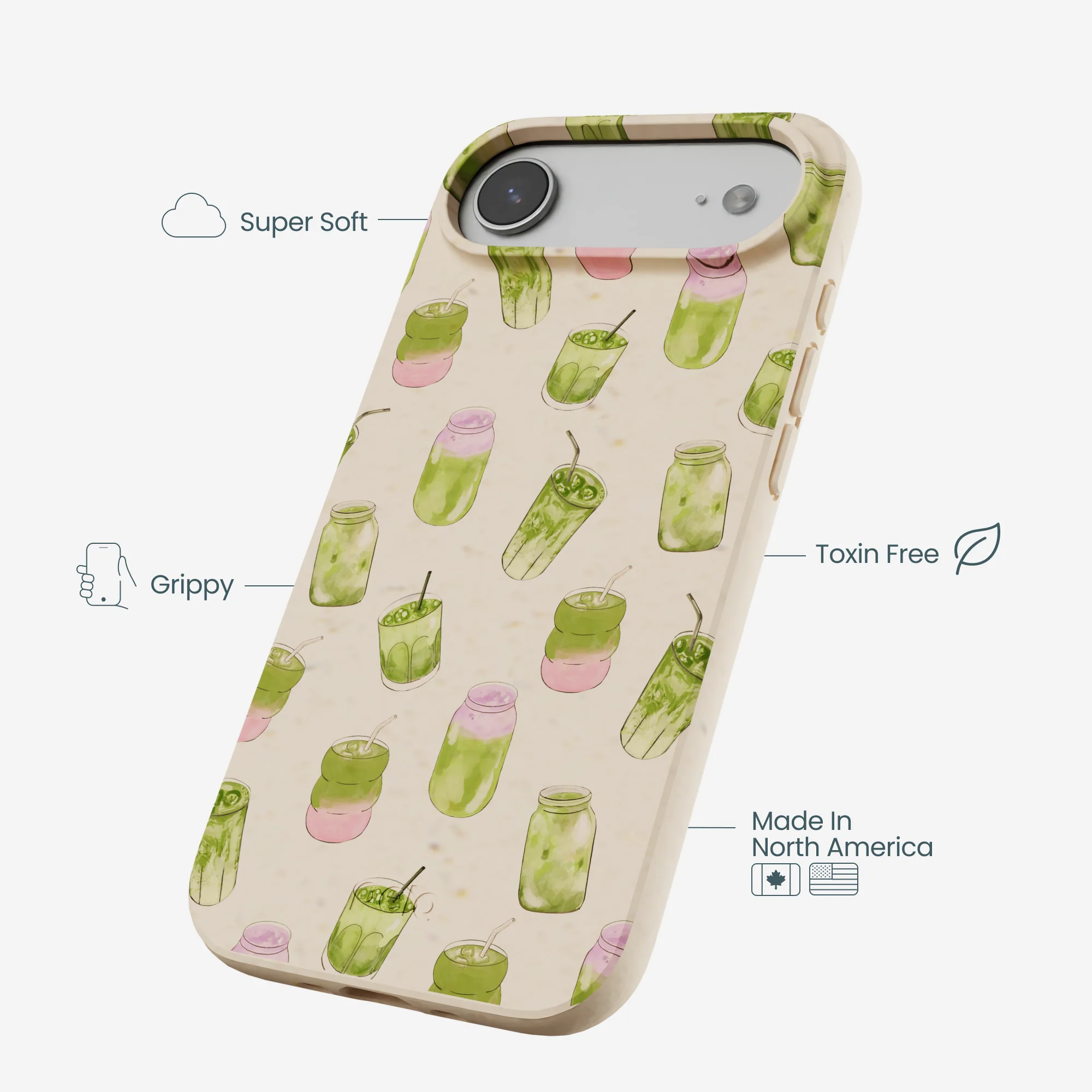 Seashell Matcha Love iPhone Air Case - Image 4