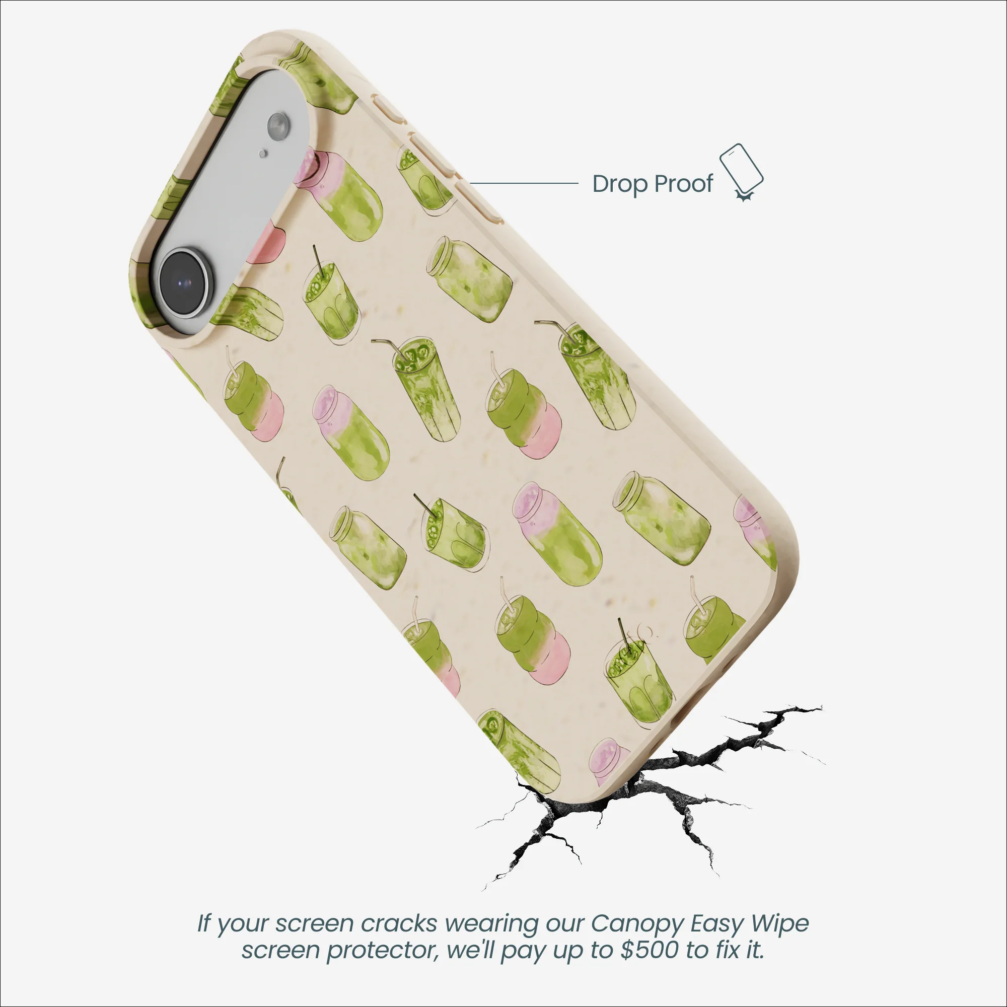 Seashell Matcha Love iPhone Air Case - Image 5
