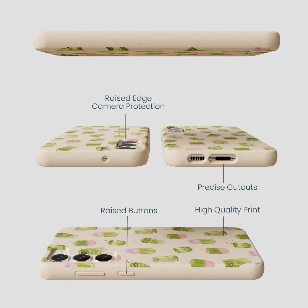 Seashell Matcha Love Samsung Galaxy S23+(Plus) Case - Image 3
