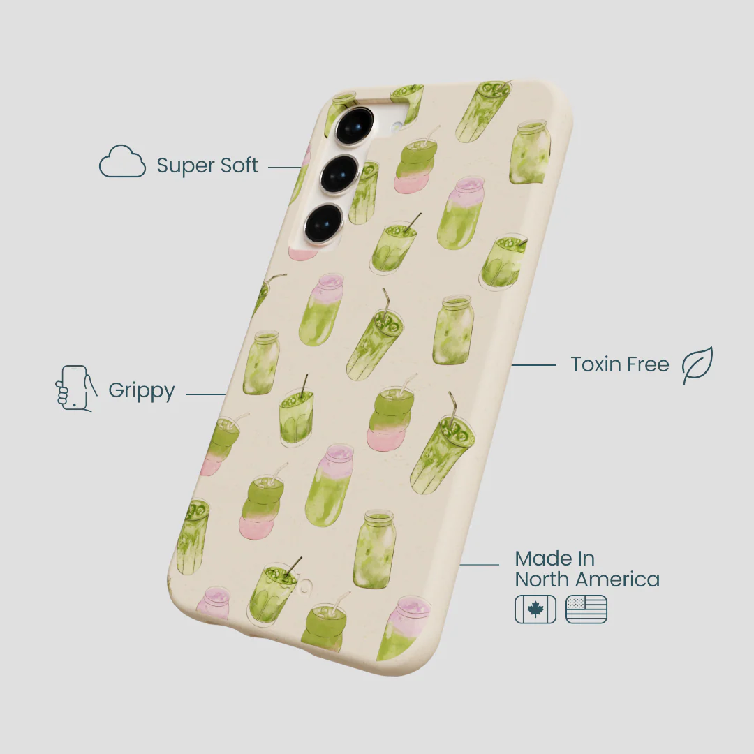 Seashell Matcha Love Samsung Galaxy S23+(Plus) Case - Image 4