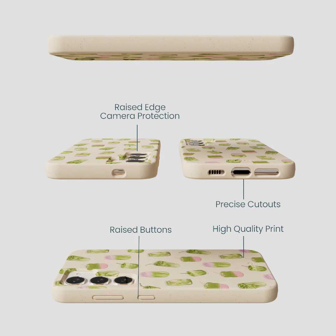 Seashell Matcha Love Samsung Galaxy S24 Case - Image 3
