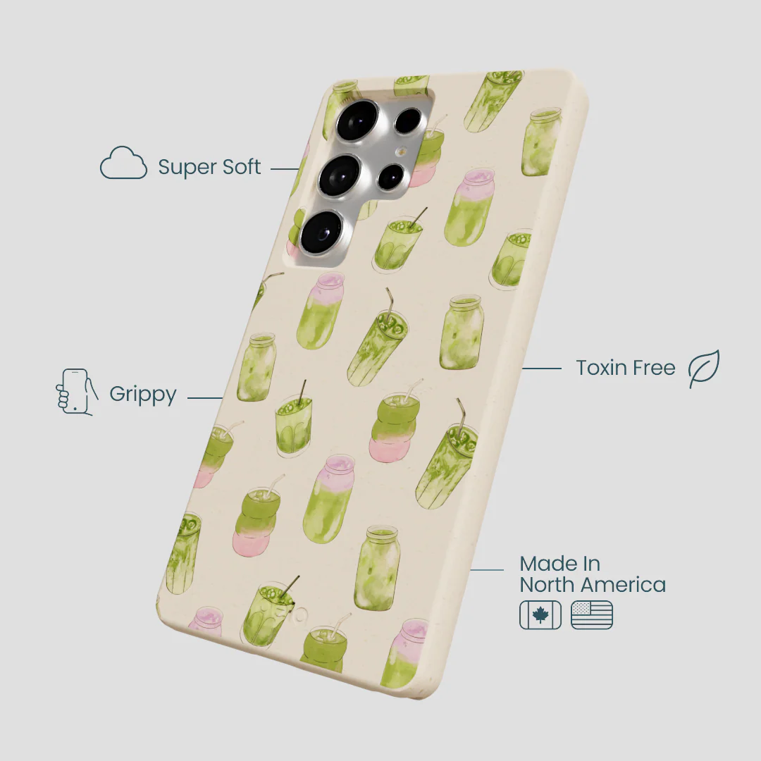 Seashell Matcha Love Samsung Galaxy S25 Ultra Case - Image 4