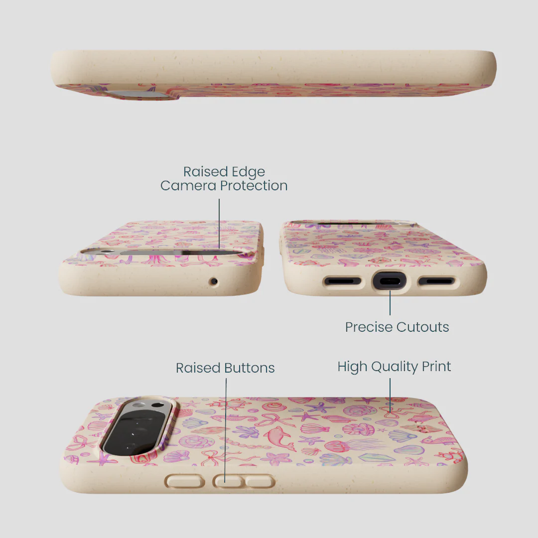 Seashell Mermaid Dreams Google Pixel 10 Pro XL Case - Image 3