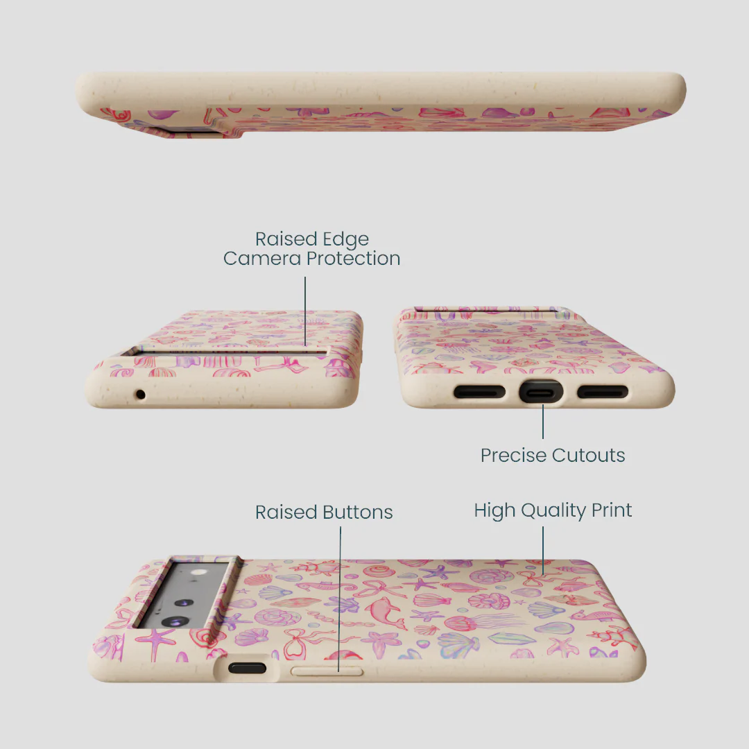 Seashell Mermaid Dreams Google Pixel 6 Case - Image 3