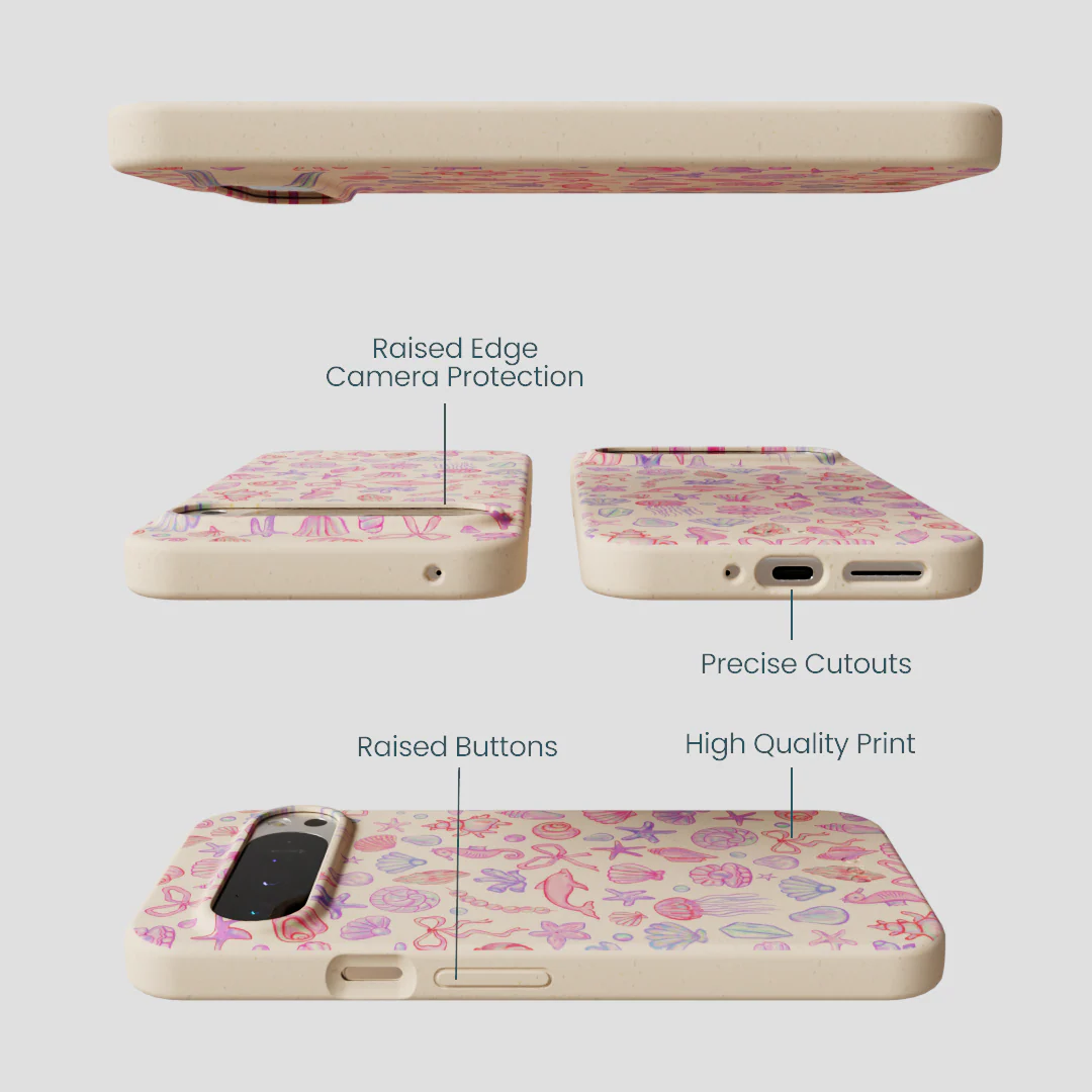 Seashell Mermaid Dreams Google Pixel 9 Pro XL Case - Image 3
