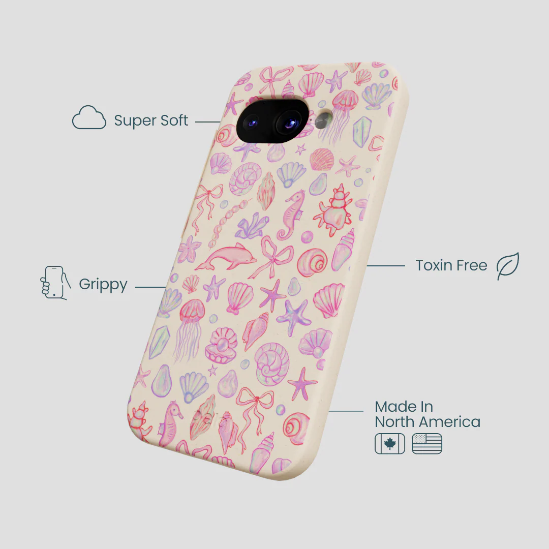 Seashell Mermaid Dreams Google Pixel 9a Case - Image 4