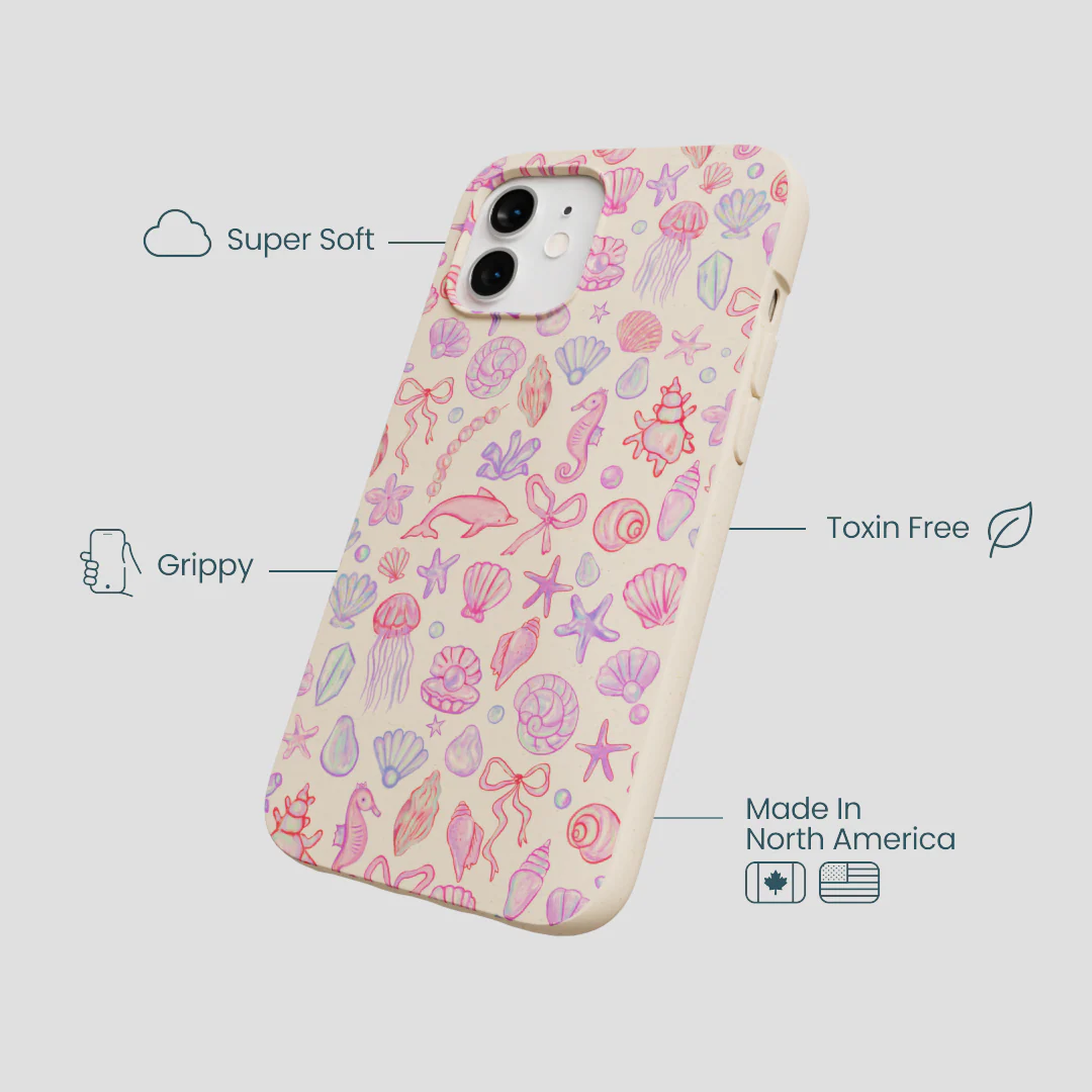 Seashell Mermaid Dreams iPhone 12/ iPhone 12 Pro Case - Image 4