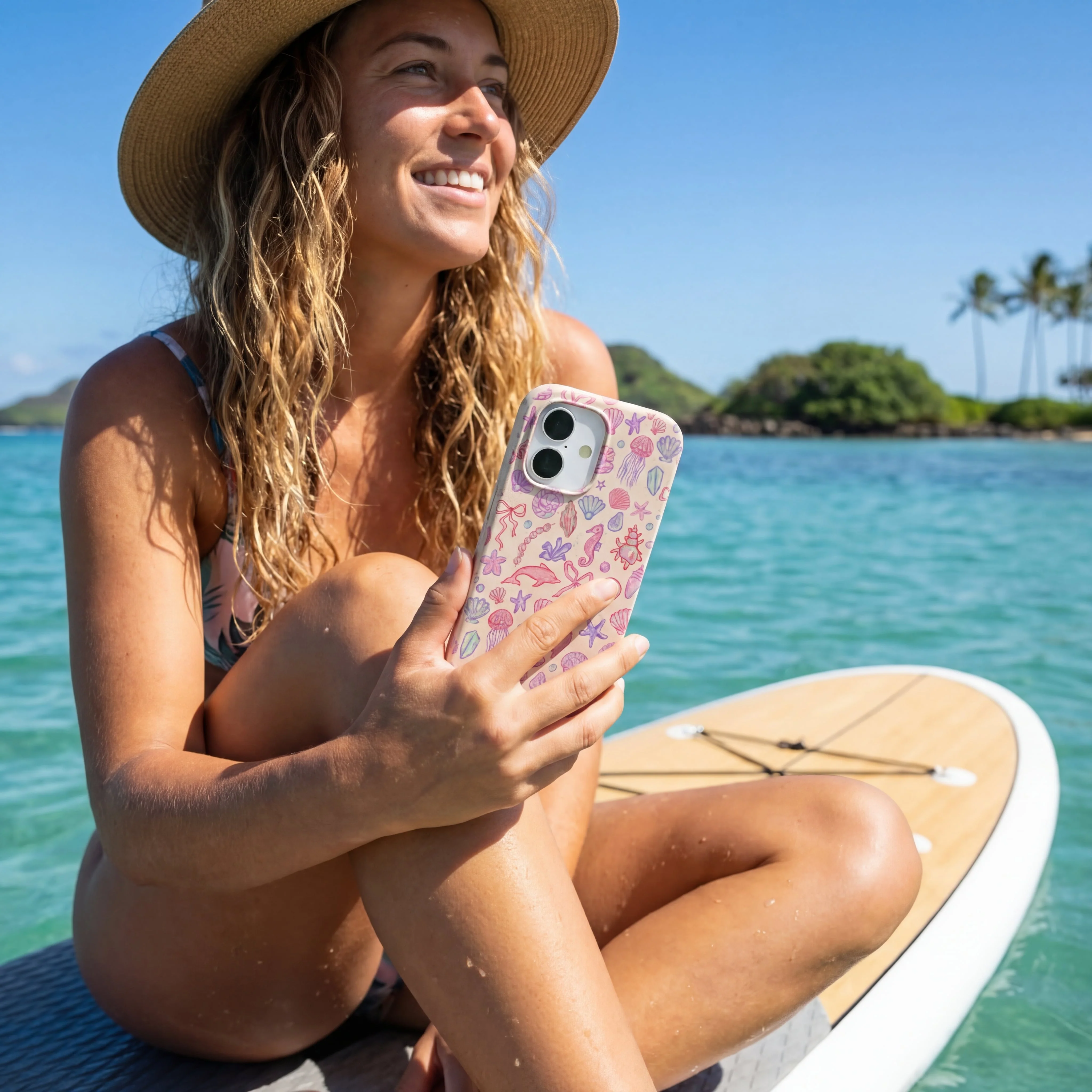 Seashell Mermaid Dreams iPhone 13 Mini Case - Image 2