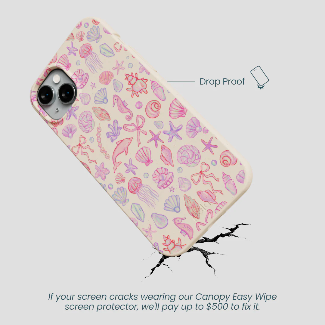 Seashell Mermaid Dreams iPhone 15 Plus Case - Image 5