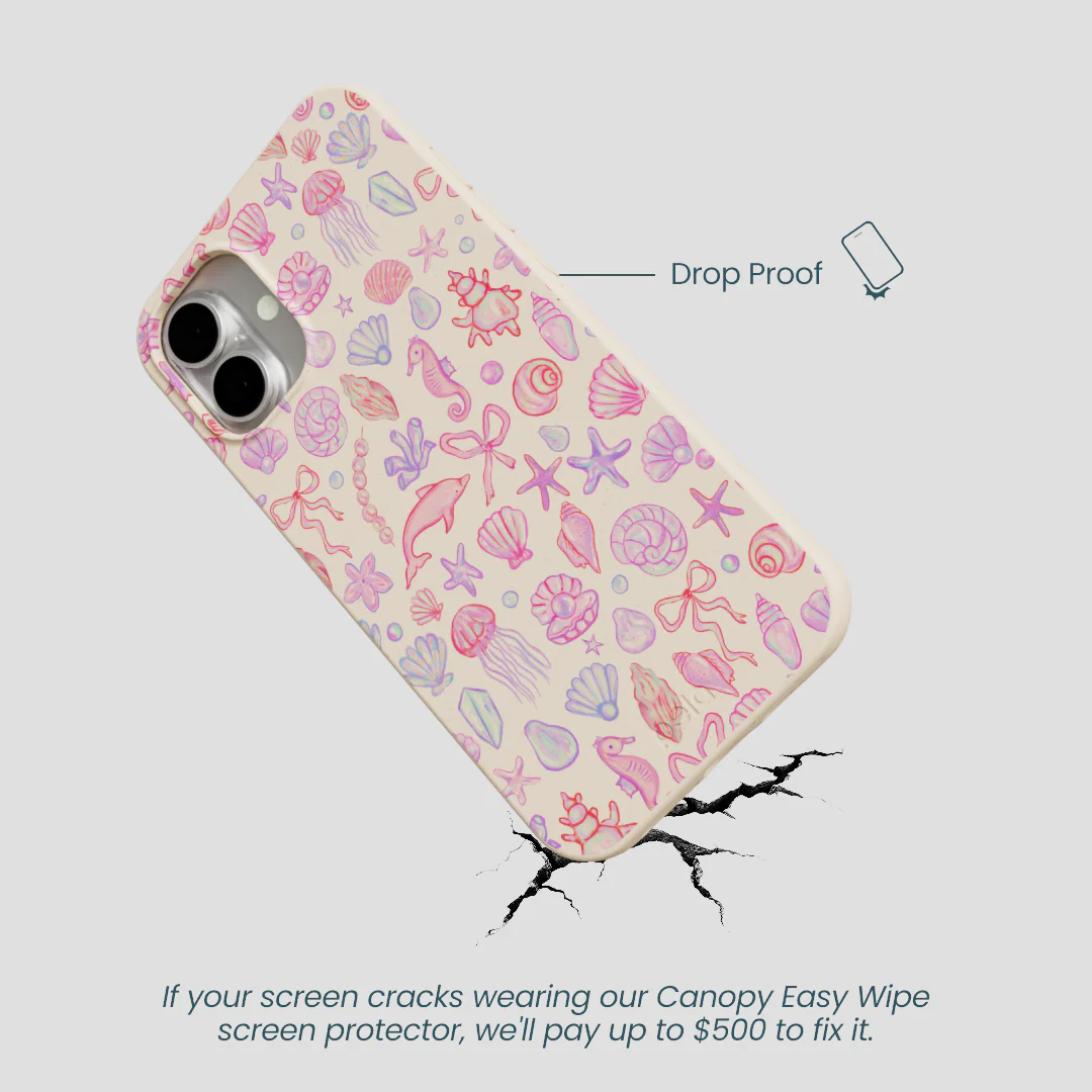 Seashell Mermaid Dreams iPhone 16 Plus Case - Image 5