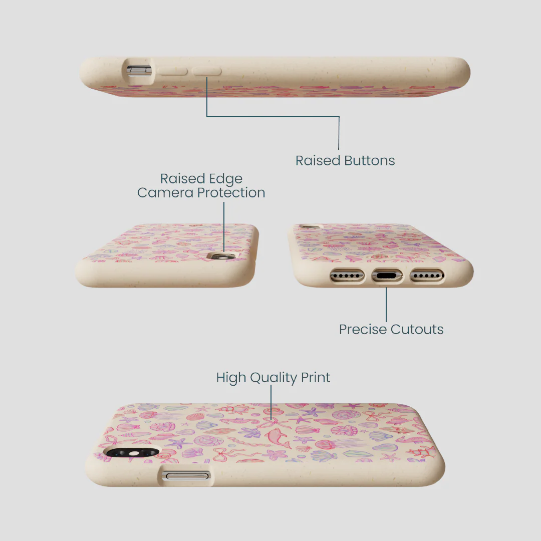 Seashell Mermaid Dreams iPhone XR Case - Image 3