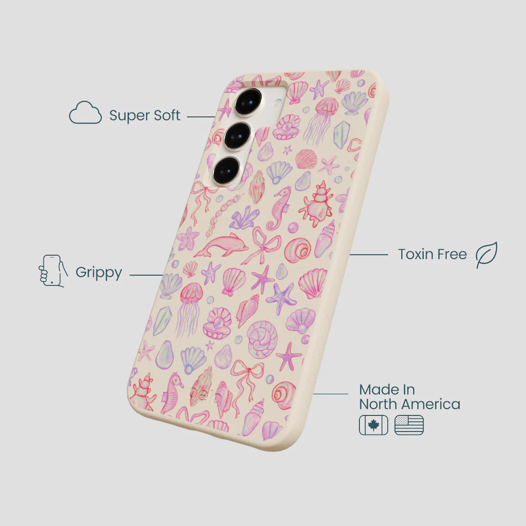 Seashell Mermaid Dreams Samsung Galaxy S23 Case - Image 4