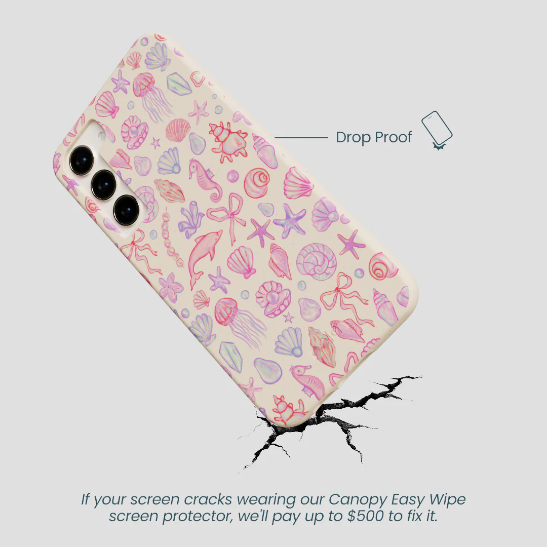 Seashell Mermaid Dreams Samsung Galaxy S24+(Plus) Case - Image 5