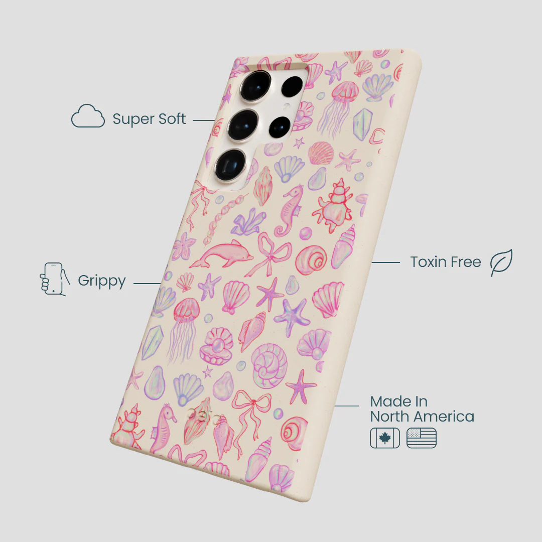 Seashell Mermaid Dreams Samsung Galaxy S24 Ultra Case - Image 4
