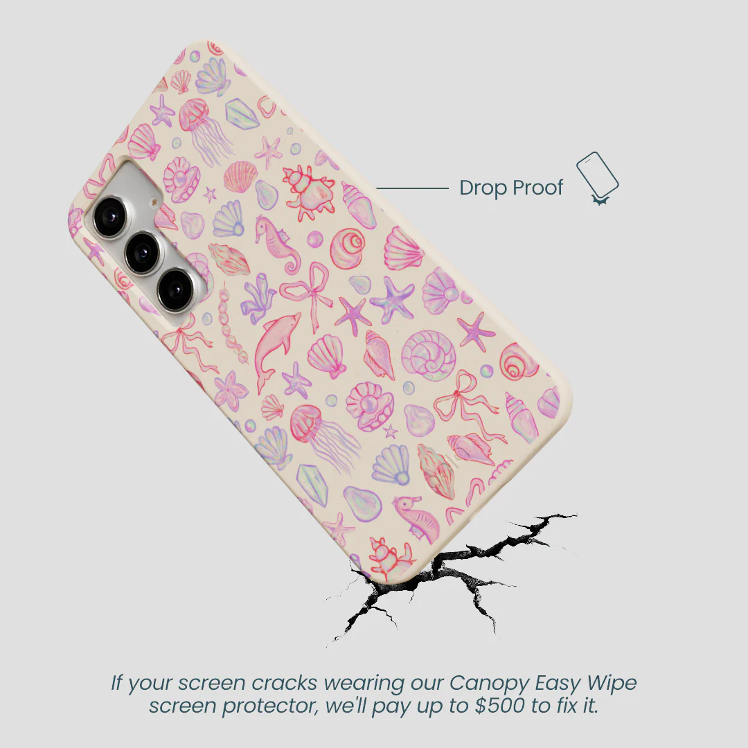 Seashell Mermaid Dreams Samsung Galaxy S25+(Plus) Case - Image 5