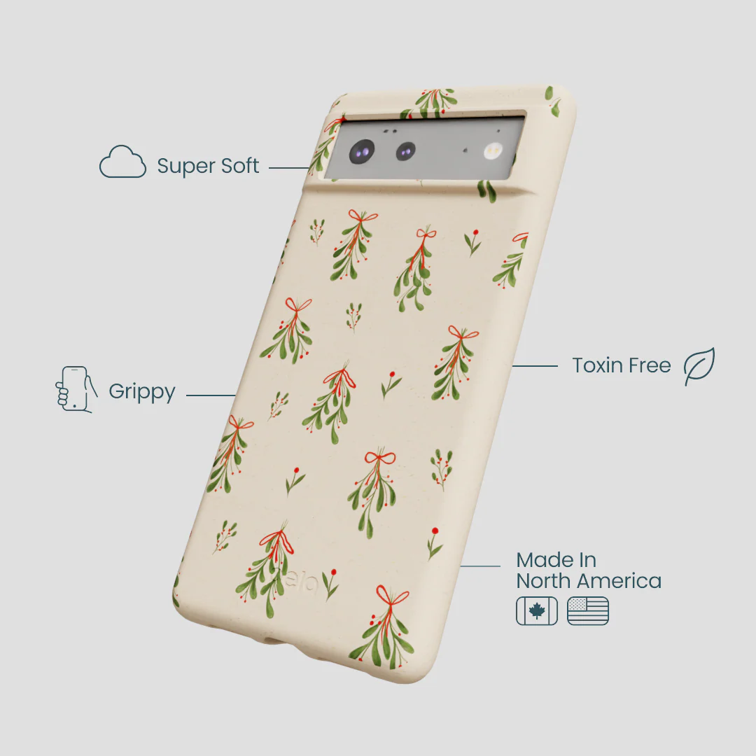 Seashell Merry Mistletoe Google Pixel 6a Case - Image 4