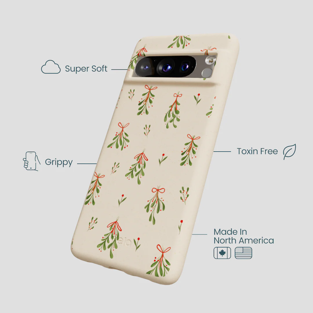 Seashell Merry Mistletoe Google Pixel 8 Pro Case - Image 4