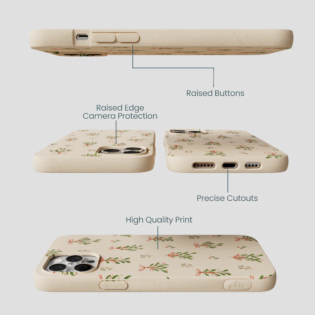 Seashell Merry Mistletoe iPhone 12 Pro Max Case - Image 3
