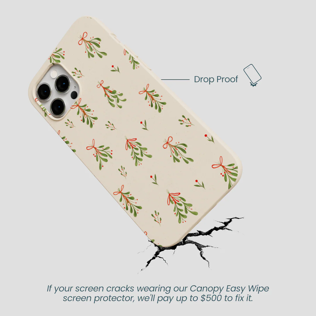 Seashell Merry Mistletoe iPhone 12 Pro Max Case - Image 5