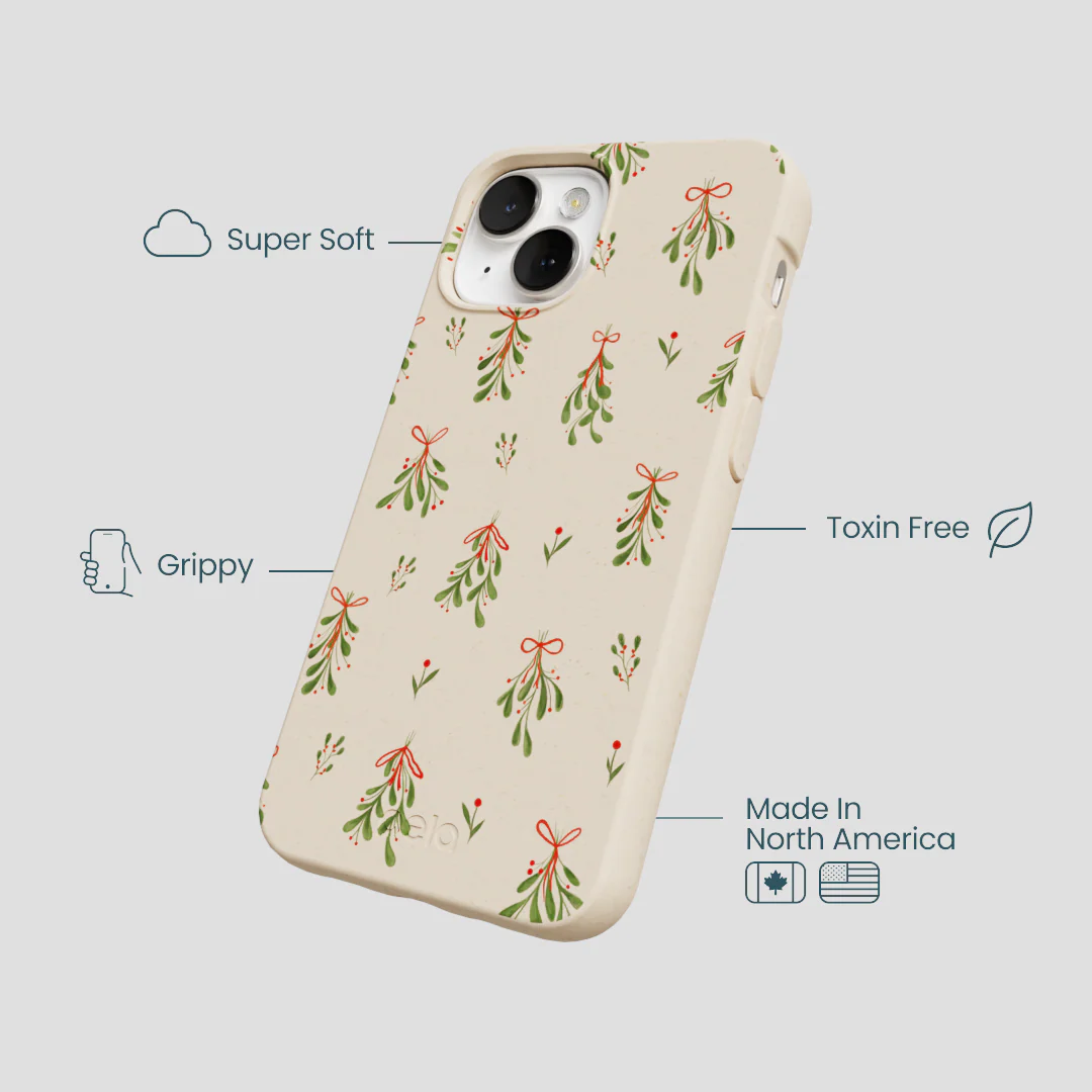 Seashell Merry Mistletoe iPhone 13 Case - Image 4