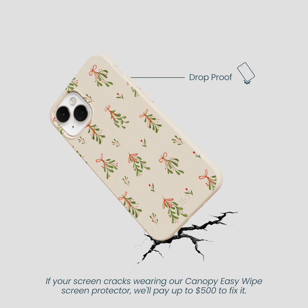 Seashell Merry Mistletoe iPhone 13 Mini Case - Image 5