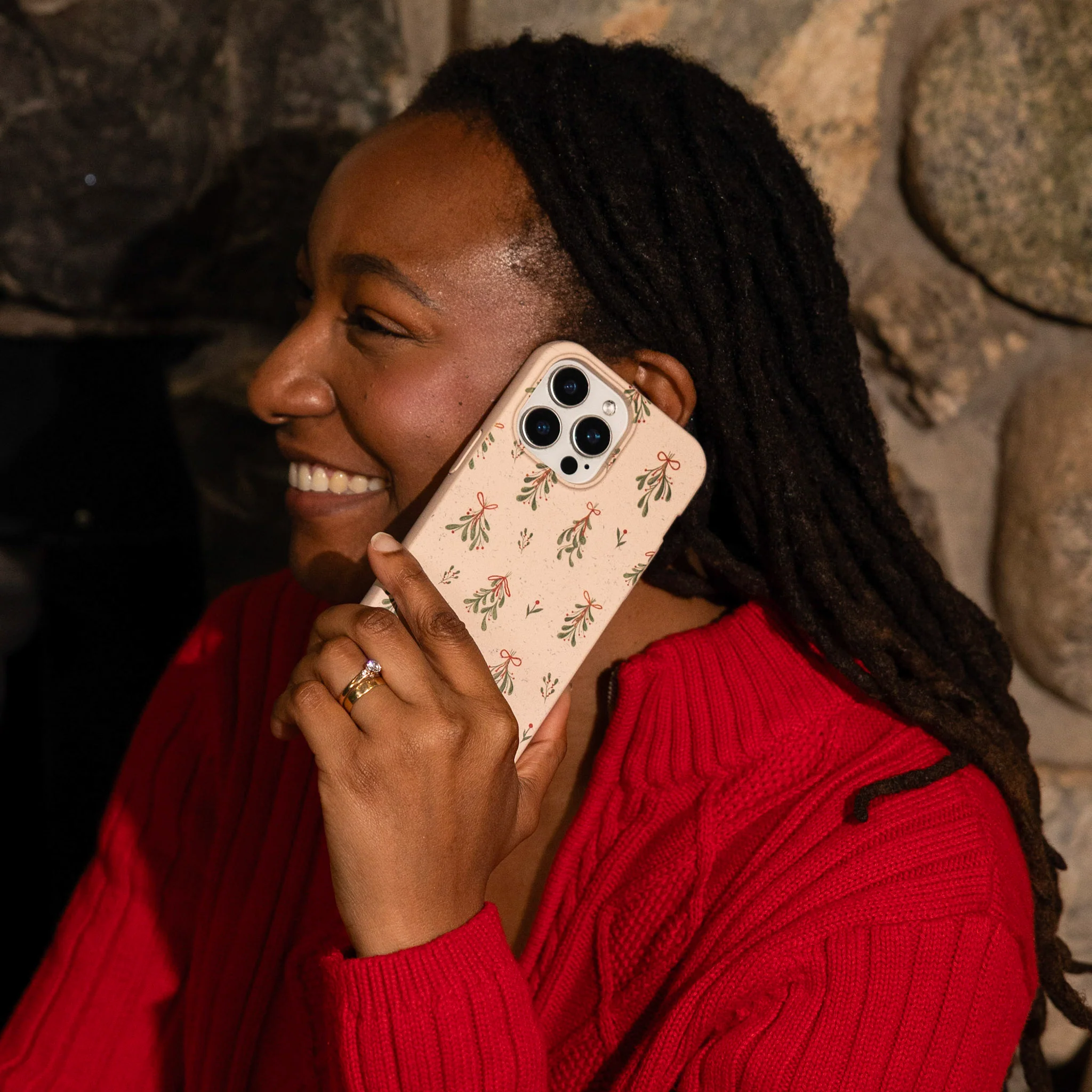 Seashell Merry Mistletoe iPhone 14 Case - Image 6