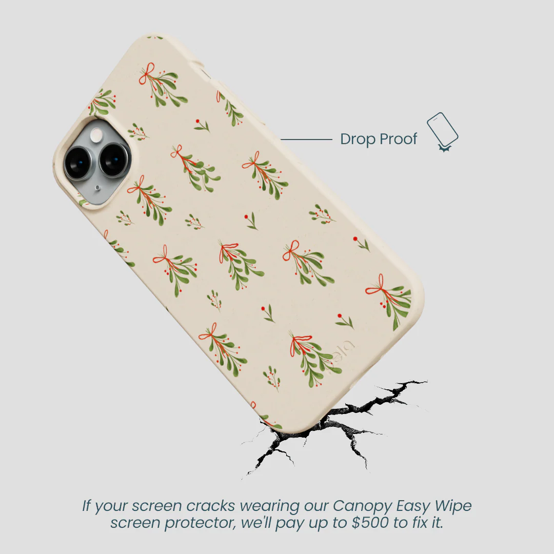 Seashell Merry Mistletoe iPhone 14 Plus Case - Image 5