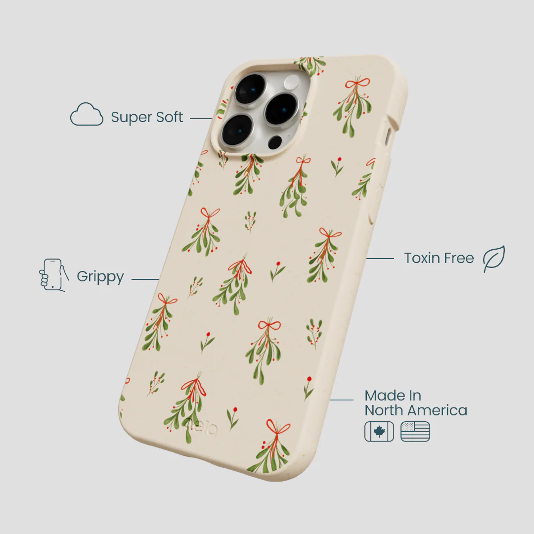 Seashell Merry Mistletoe iPhone 15 Pro Max Case - Image 4