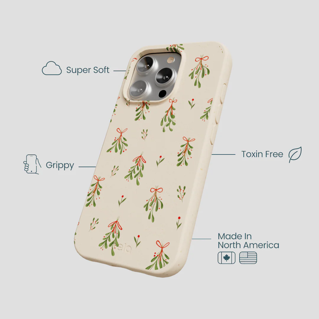 Seashell Merry Mistletoe iPhone 16 Pro Case - Image 4
