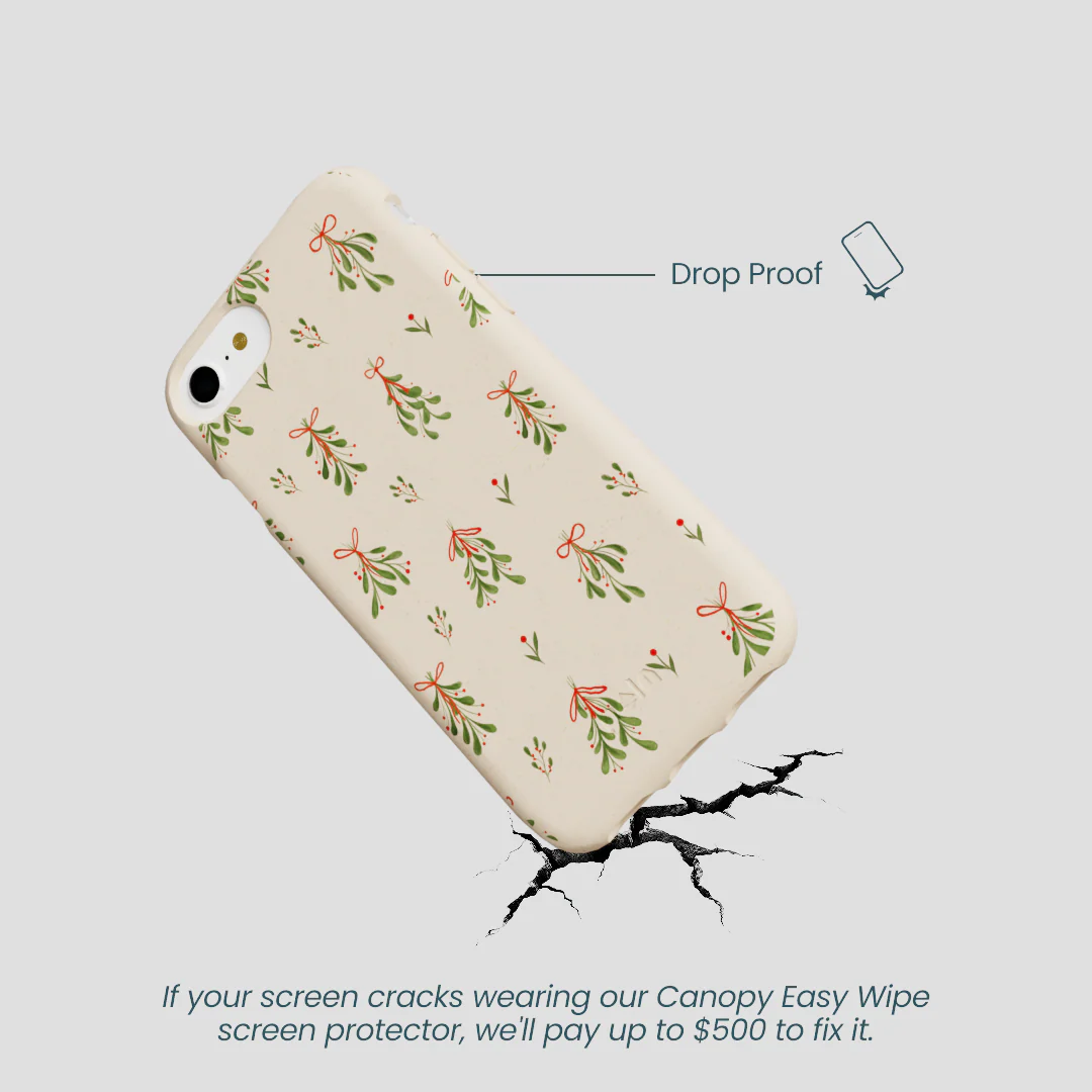 Seashell Merry Mistletoe iPhone 6/6s/7/8/SE Case - Image 5
