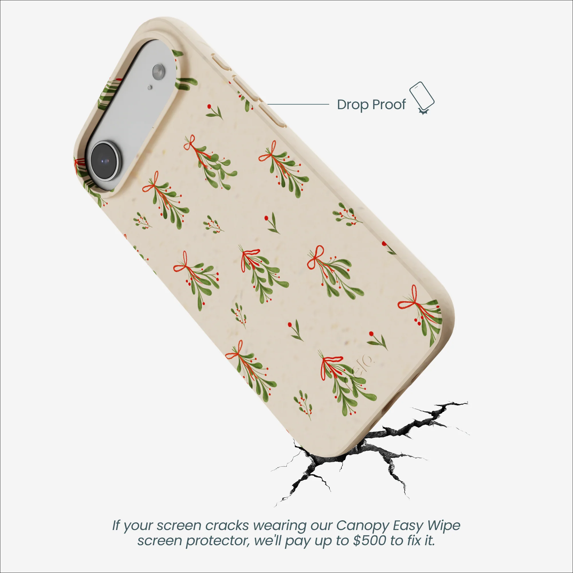 Seashell Merry Mistletoe iPhone Air Case - Image 5