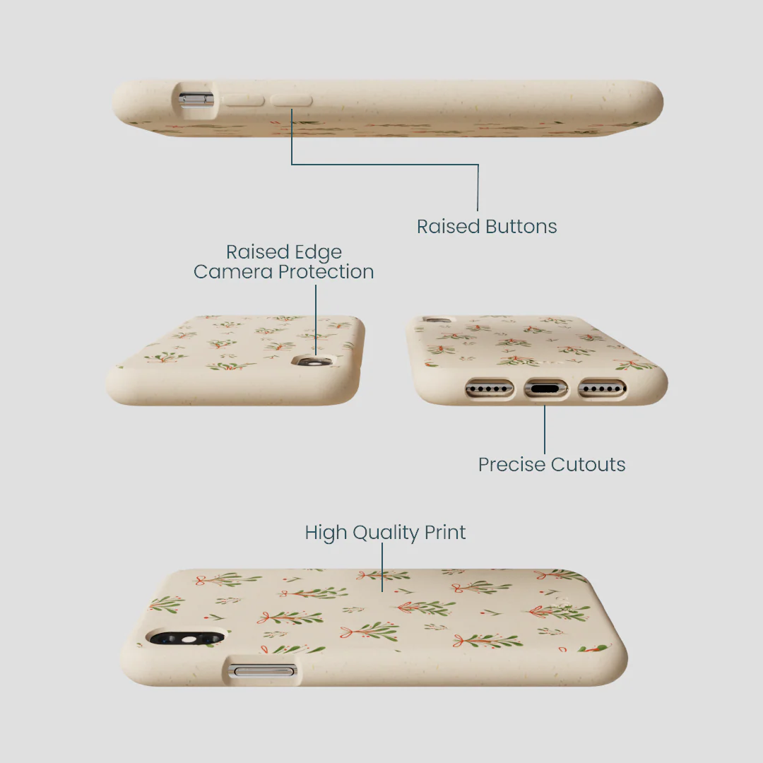 Seashell Merry Mistletoe iPhone XR Case - Image 3