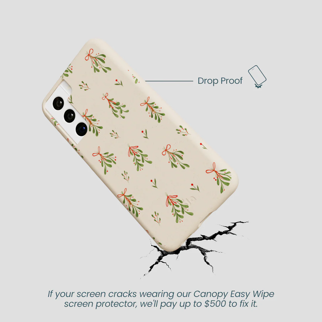 Seashell Merry Mistletoe Samsung Galaxy S22 Case - Image 5