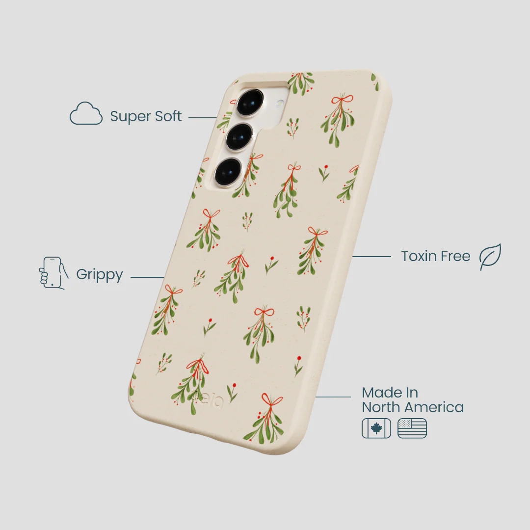 Seashell Merry Mistletoe Samsung Galaxy S23 Case - Image 4