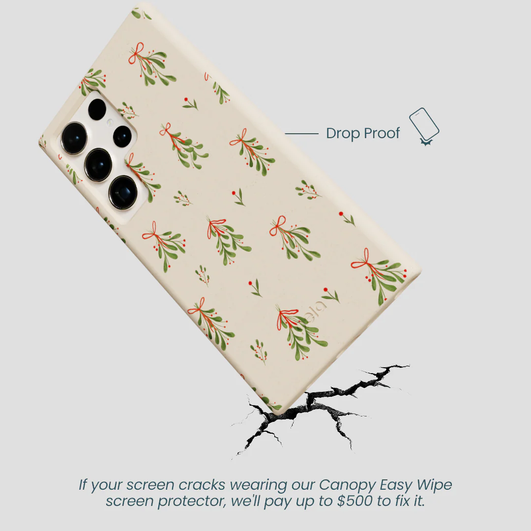 Seashell Merry Mistletoe Samsung Galaxy S24 Ultra Case - Image 5