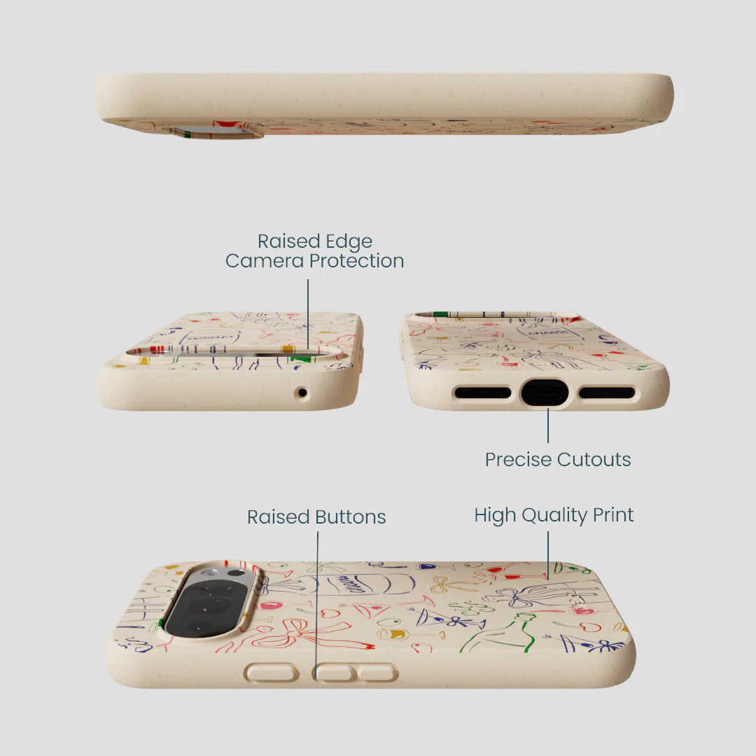 Seashell Midnight Toast Google Pixel 10/10 Pro Case - Image 3