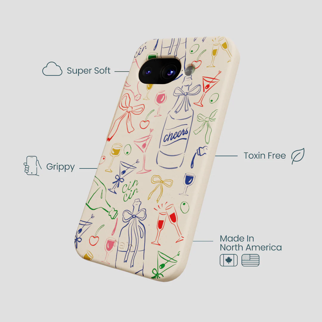 Seashell Midnight Toast Google Pixel 9a Case - Image 3