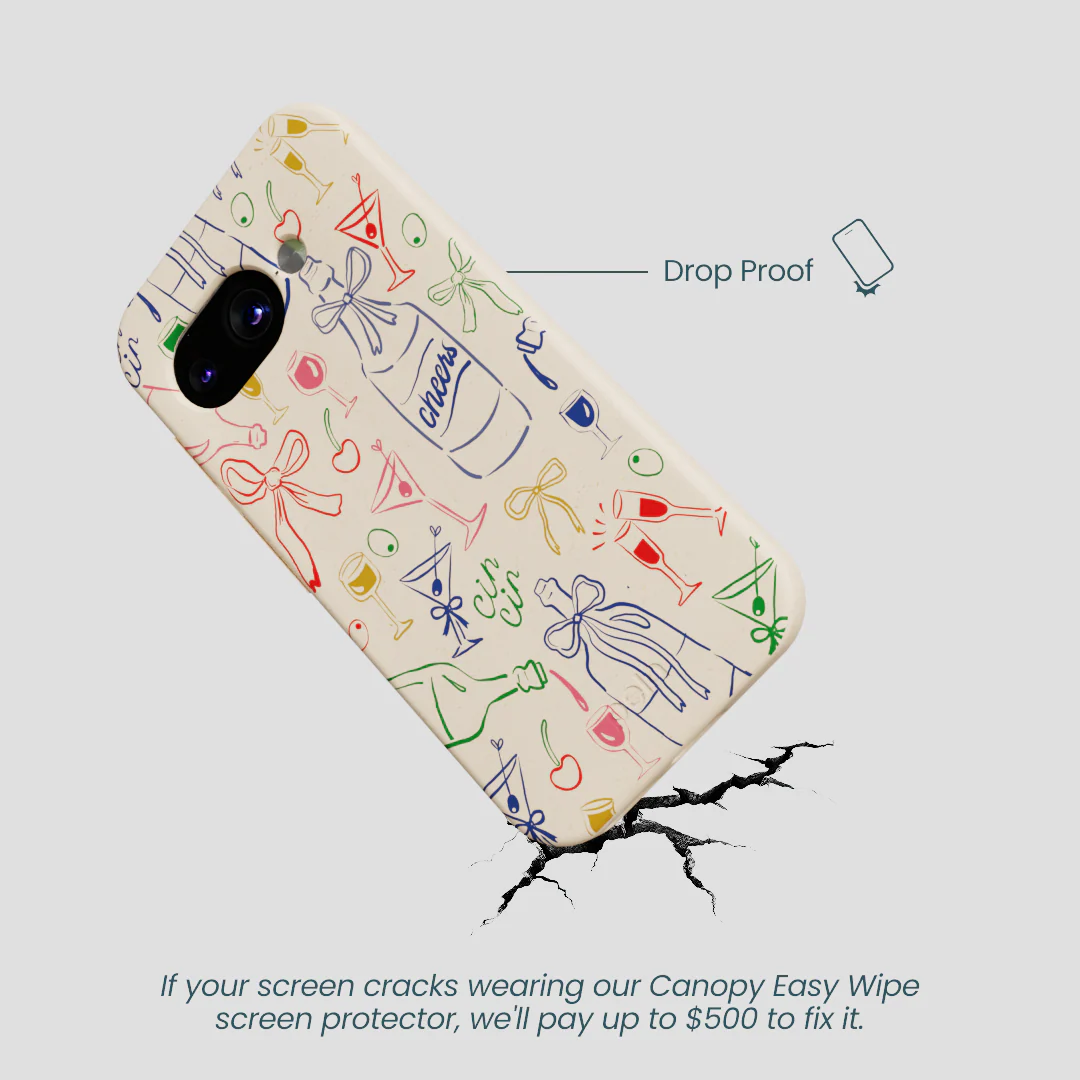 Seashell Midnight Toast Google Pixel 9a Case - Image 4