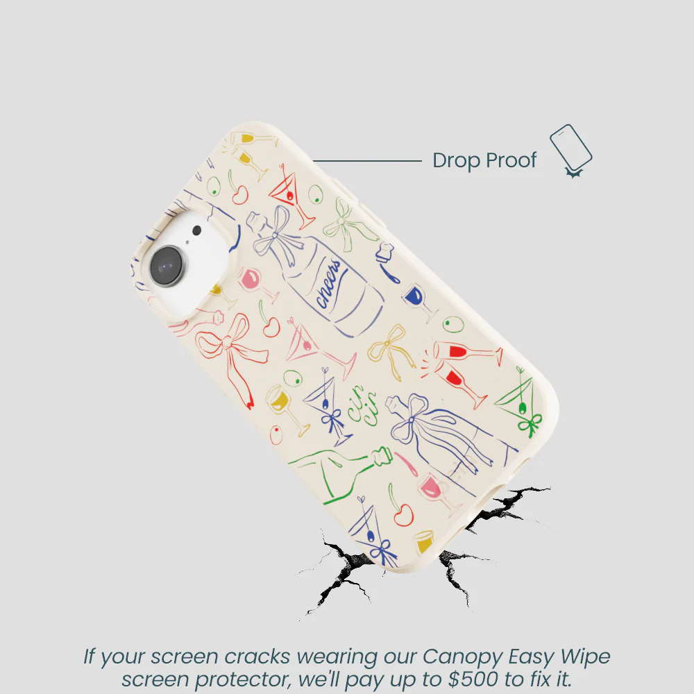 Seashell Midnight Toast iPhone 16e/17e Case - Image 5