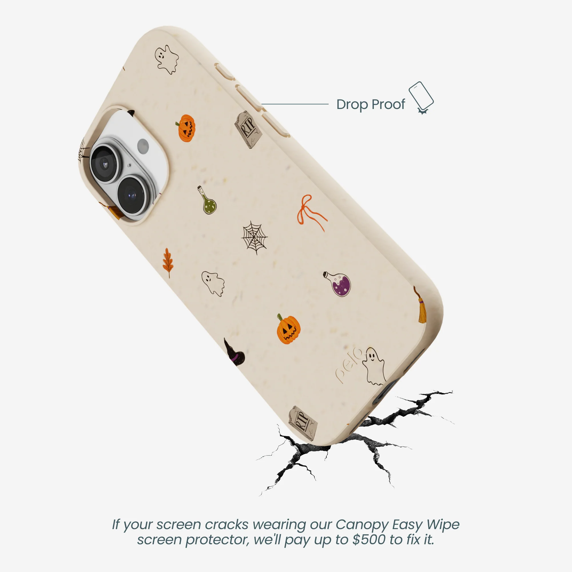 Seashell Mini Halloween iPhone 17 Case - Image 5