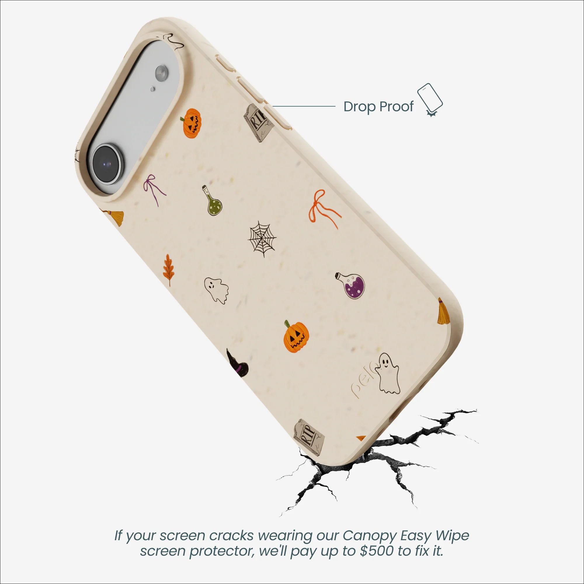 Seashell Mini Halloween iPhone Air Case - Image 4