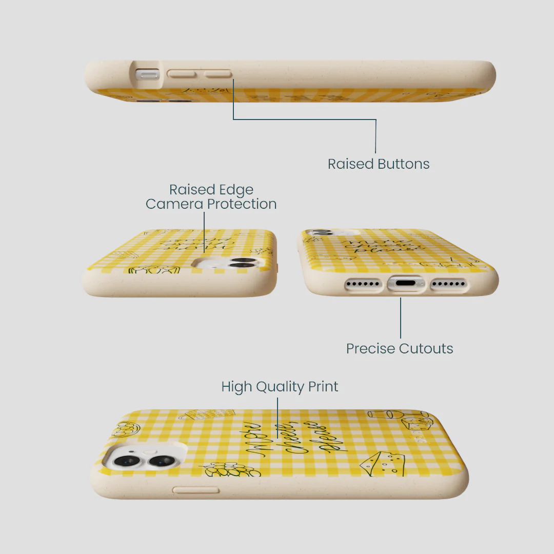 Seashell More Cheese iPhone 11 Case - Image 3