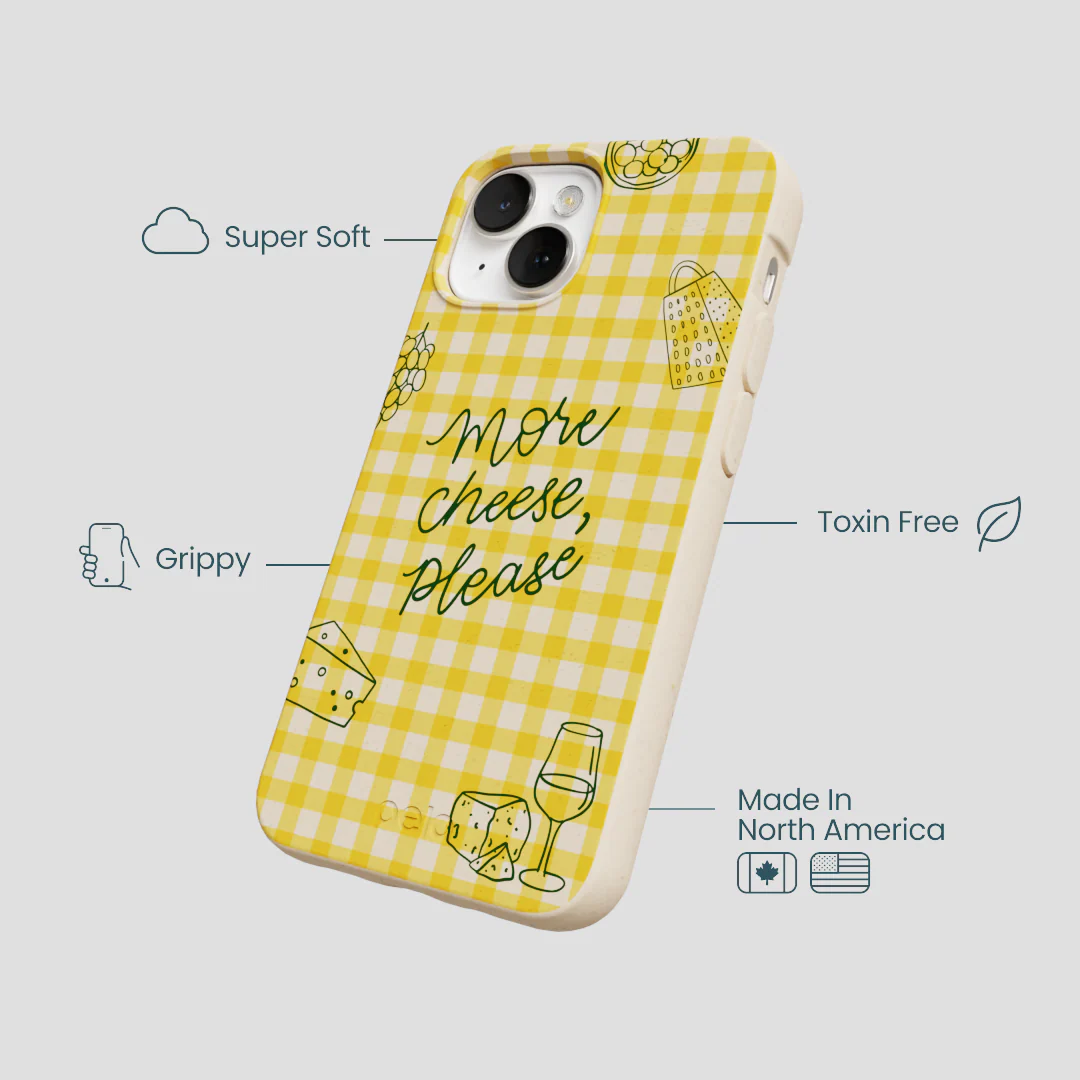 Seashell More Cheese iPhone 13 Case - Image 4