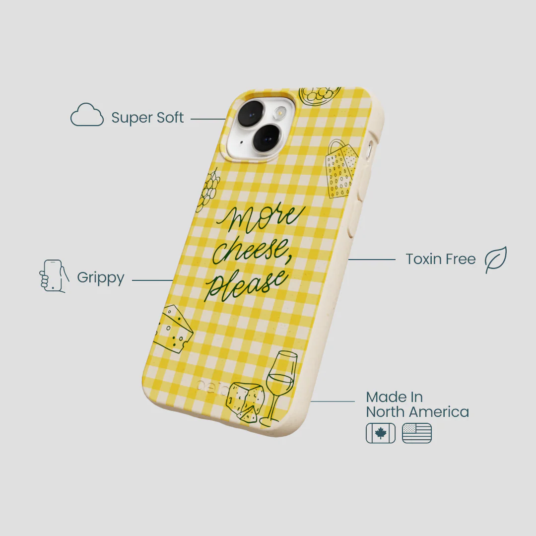 Seashell More Cheese iPhone 13 Mini Case - Image 4